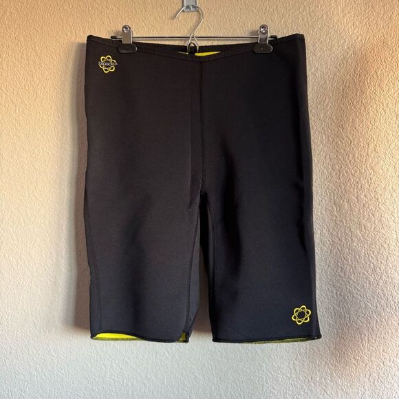 Zaggora Celu-lite Technology Black Hot Shorts Size Neoprene Weight Loss XXL - Picture 1 of 4